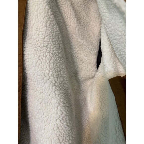 Lee The Workwear Sherpa‎ Lined Men's Utility Bomber Jacket - Picture 10 of 16